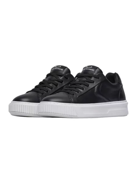 Sneakersy Voile Blanche skórzane czarne
