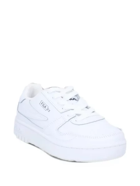 Sneakerși Fila cu autograf alb