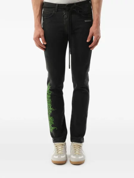 Blugi Off-white alb