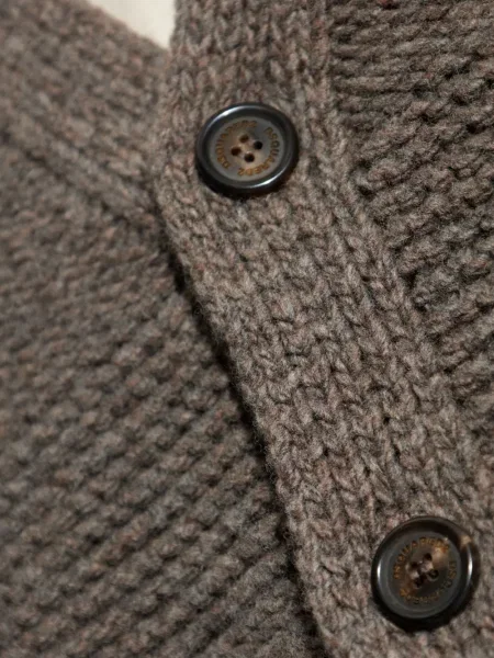 Cardigan Dsquared2 cu decolteu în V maro