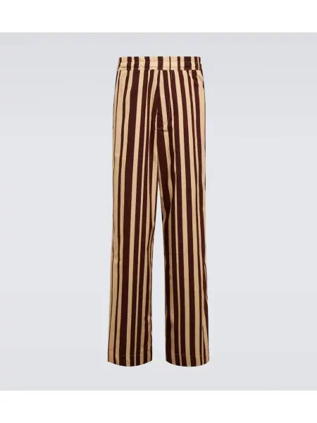 Pantaloni Dries Van Noten cu dungi