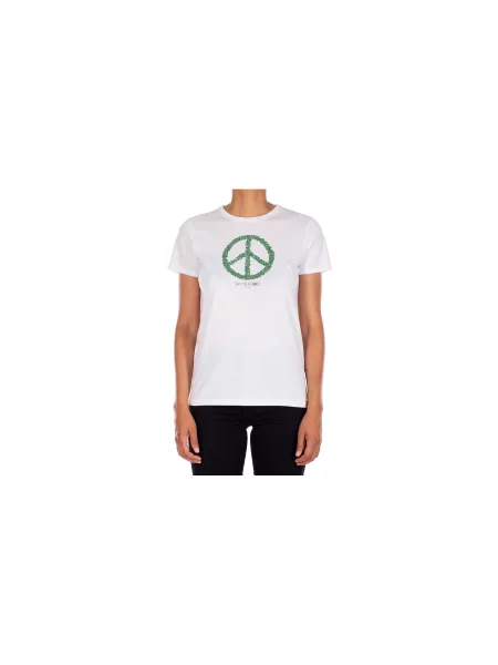 IrieDaily Peas Tee Kobiety Koszulki IrieDaily Size: S biały