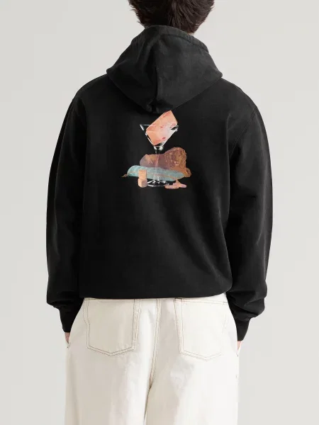 Bluza z kapturem Drole De Monsieur czarna