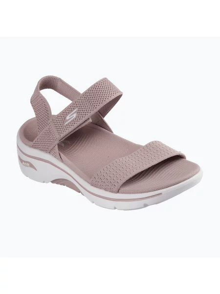 Сандалі SKECHERS Go Walk Arch Fit purple фіолетові
