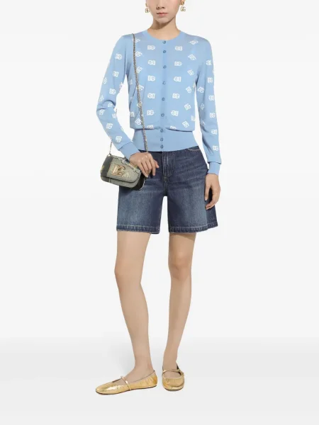 Cardigan Dolce & Gabbana cu imagine albastru