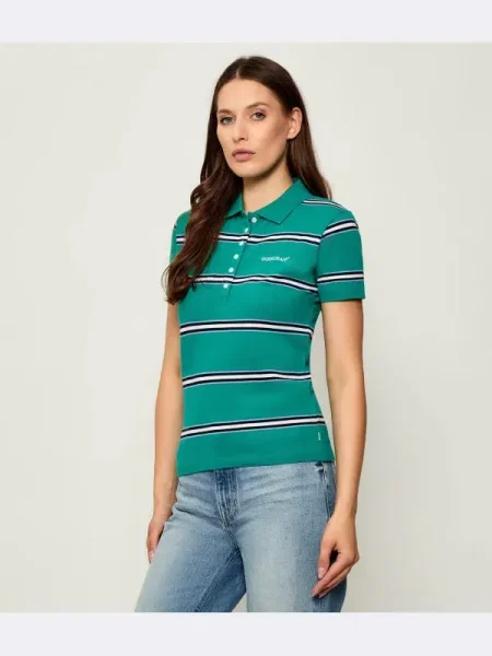 Top Guess Jeans clasic verde
