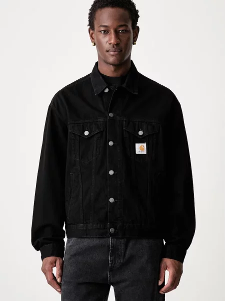 Carhartt WIP Helston jachetă scurtă din denim pentru bărbați