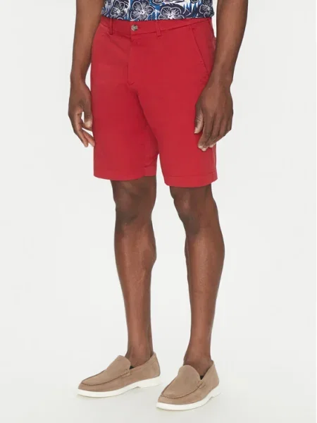 Pantaloni scurți Hechter Paris roșu