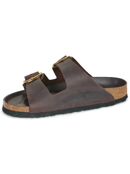 Pantofi Birkenstock cu cataramă maro