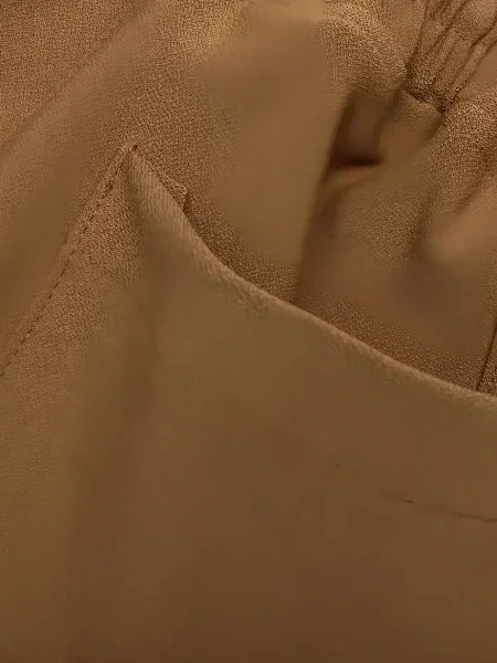 Pantaloni Rhude cu broderie maro
