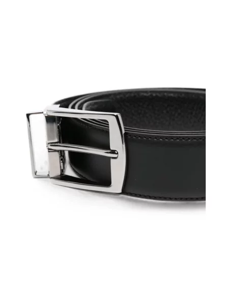 Pasek Giorgio Armani z paskiem czarny
