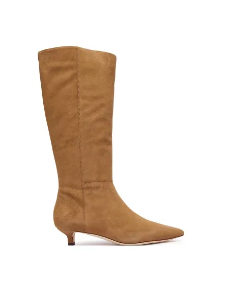 Cizme LAUREN RALPH LAUREN Frncsa Tl Hl deschis maro