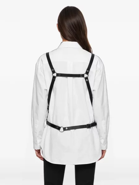 Body Junya Watanabe din piele negru