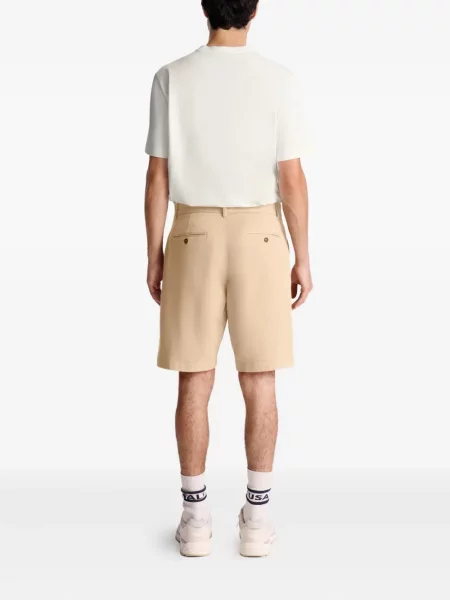 Pantaloni scurți Fusalp din țesătură twill maro