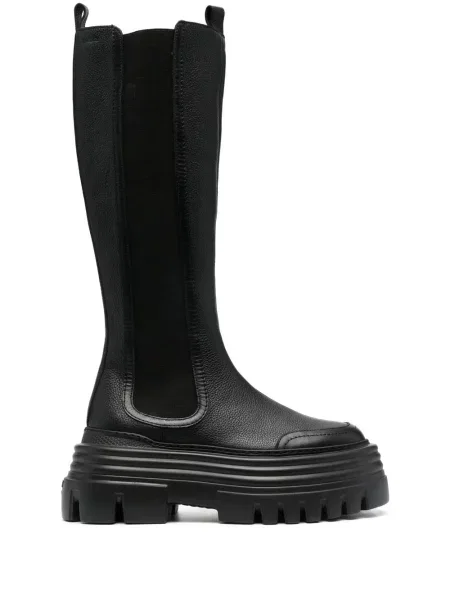 Botine Bally din piele negru