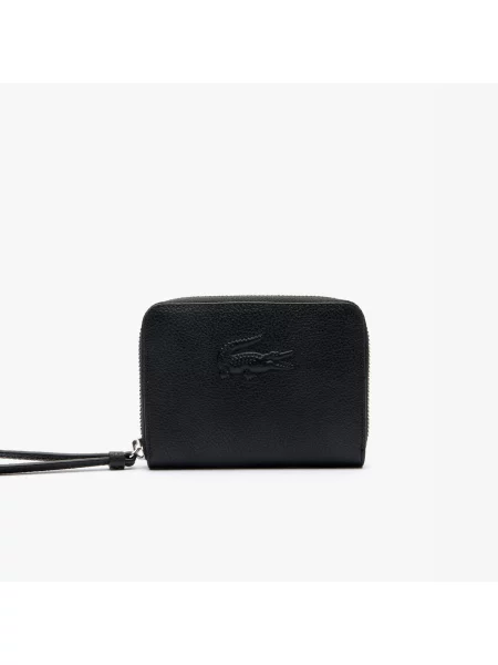 Lacoste Skórzany Portfel City Court czarny