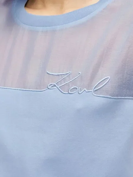 Tricou Karl Lagerfeld albastru