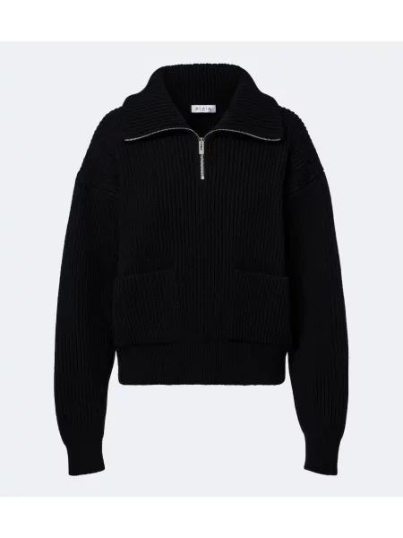 Pulover Alaïa de lână negru