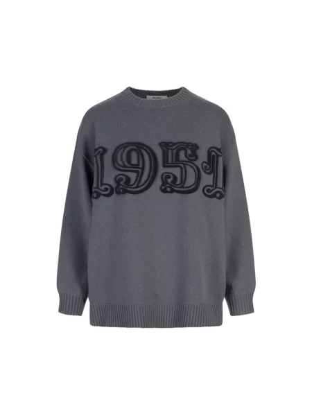 Sweter Max Mara szary