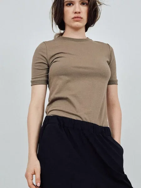 Тениска MUUV. BASIC дамска зелено