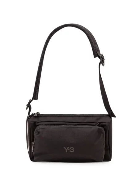 Geantă Y-3 cu imagine negru