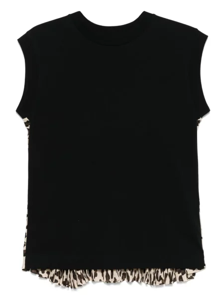 Top Sacai negru