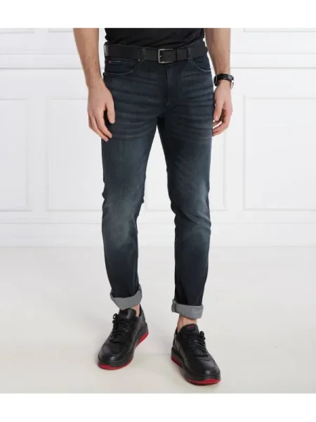 HUGO Blugi Hugo | Extra slim fit gri
