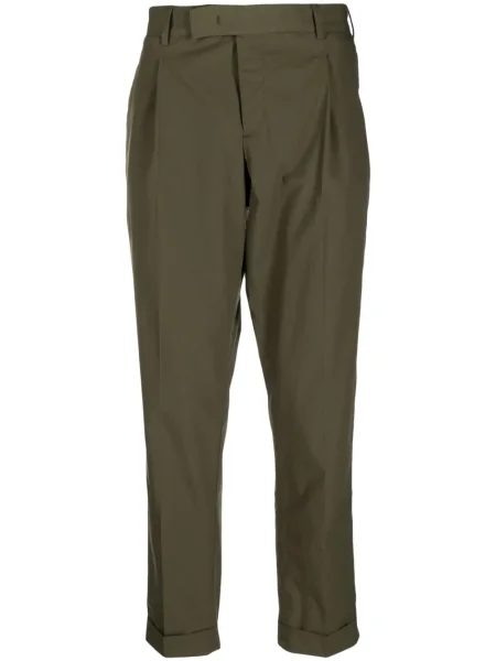 Pantaloni Pt Torino plisate verde