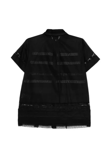 Cămașă Dice Kayek din dantelă negru