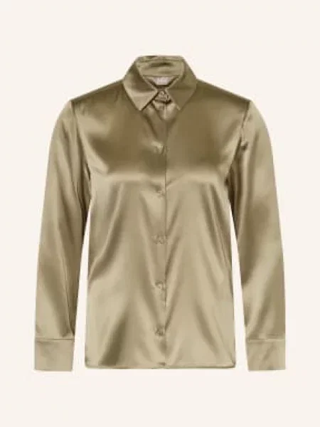 Mm Hedvábná Košile Mmlquarto khaki