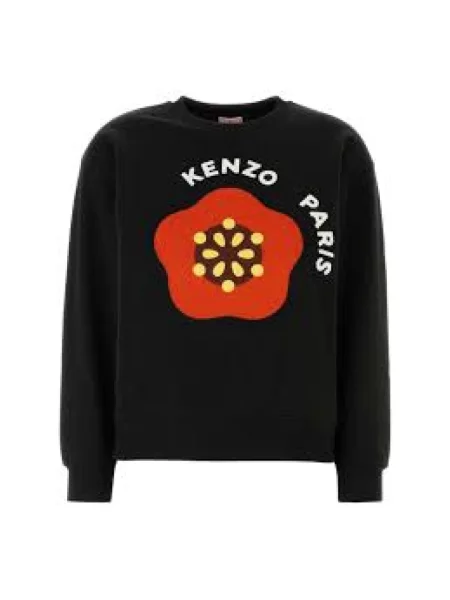 Kenzo bluza wzorzysta czarny