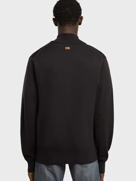 Шерстяной кардиган G-star Raw черный