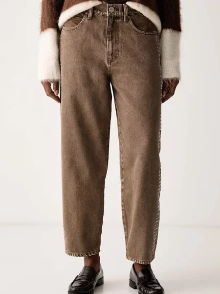 Pinko Blugi Estelle | Straight fit maro