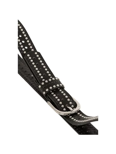 Curea Morgan cu nituri negru