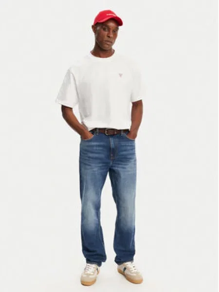 Tričko Guess Jeans bílé