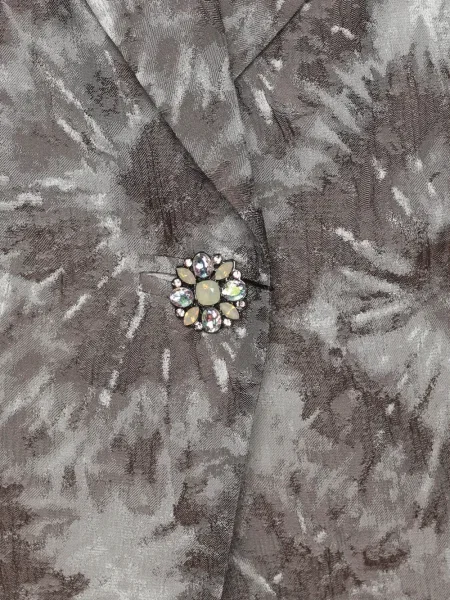 Marynarka Marina Rinaldi żakardowa szara