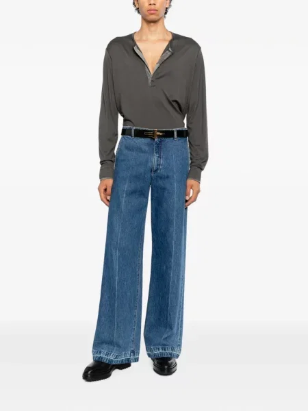 Pulover Tom Ford cu broderie gri