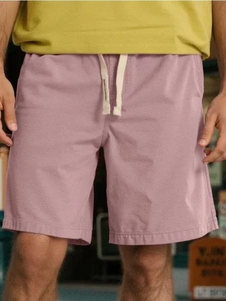 Sinsay Džínové kraťasy pastelová růžová