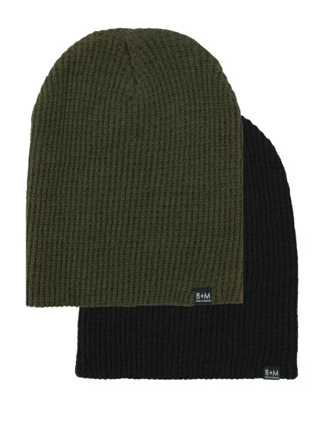 Bickley + Mitchell Kape zelena črna