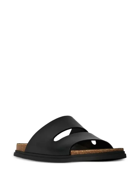 Sandale The Row din piele negru