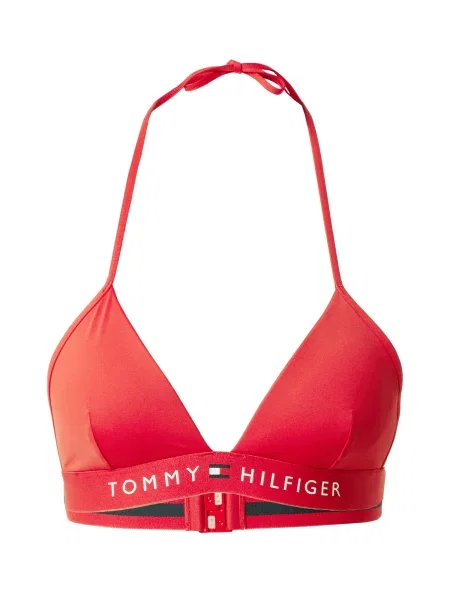 Tommy Hilfiger Underwear Sutien costum de baie bleumarin / roșu alb