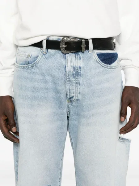 Blugi Icon Denim zdrențuiți albastru