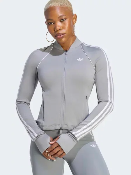 Adidas Performance hanorac de antrenament pentru femei Originals Sport gri