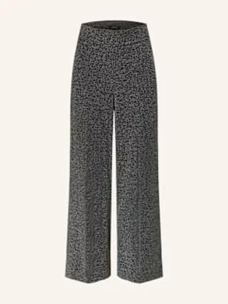 Opus Spodnie Misha Work blau granatowe