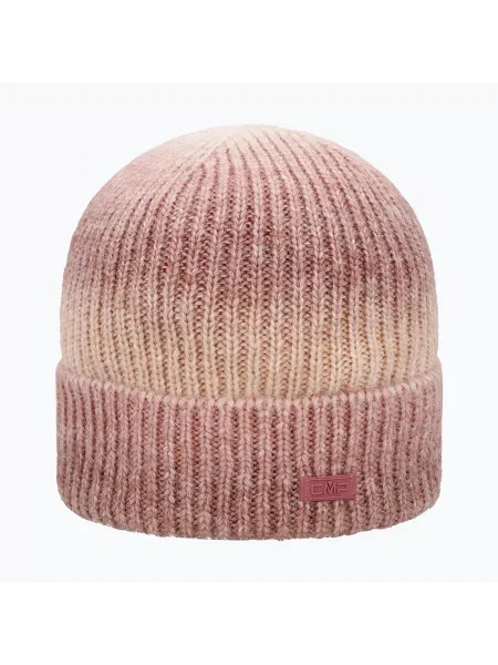 Căciulă de iarnă pentru femei CMP Knitted peony/bianco gesso