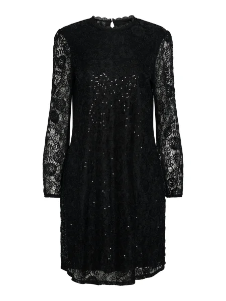 Pieces Rochie cocktail Olline negru