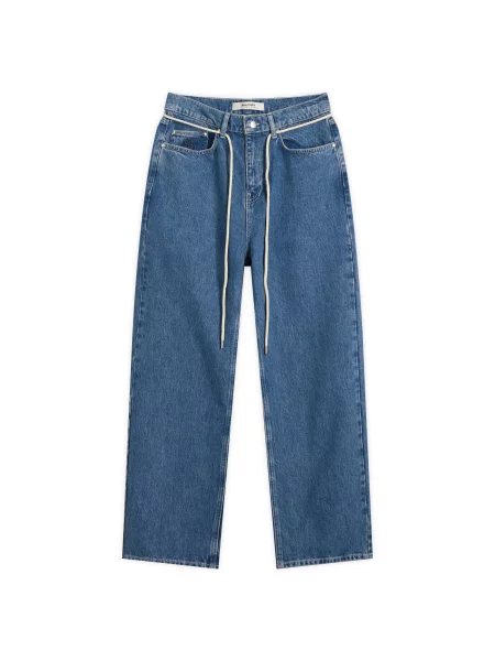 Proste jeansy Aboutblank niebieskie