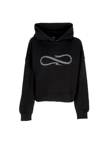 Bluza z kapturem Propaganda o krotszym kroju czarna