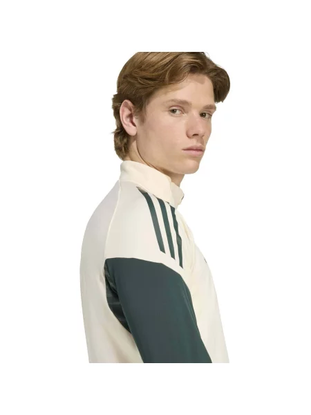 Tělocvična bunda Adidas béžová