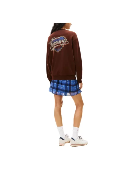 Bluza Tommy Hilfiger brązowa